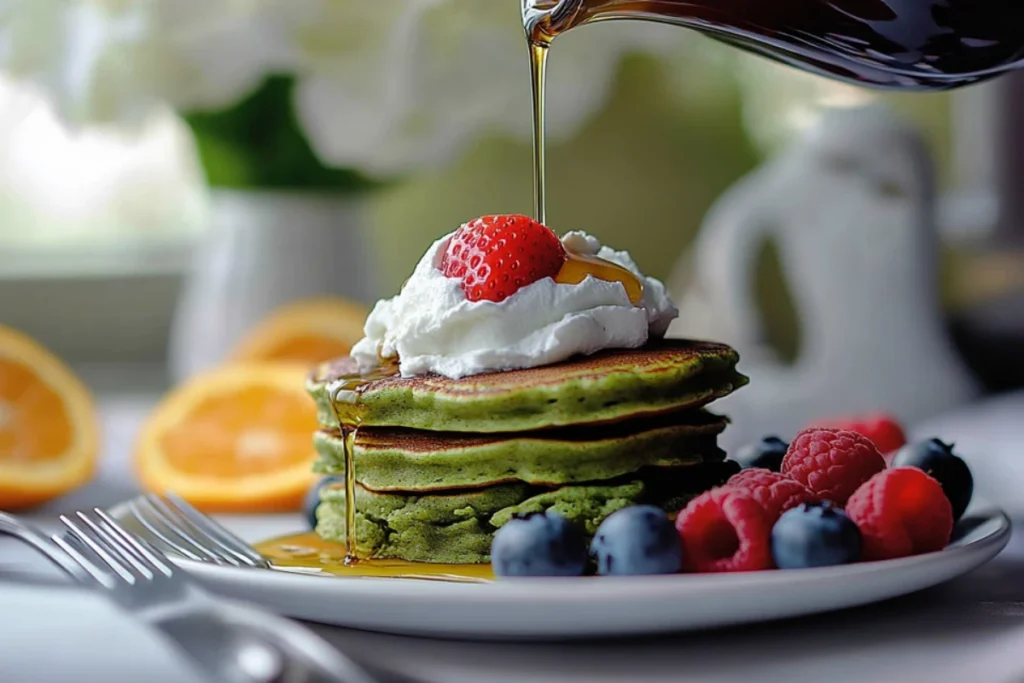 Fluffy, oven-baked matcha pancakes with a delicious twist! Here are 5 irresistible reasons to try this Ovenspired recipe and elevate your breakfast.