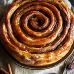 Giant Date Caramel Cinnamon Roll story