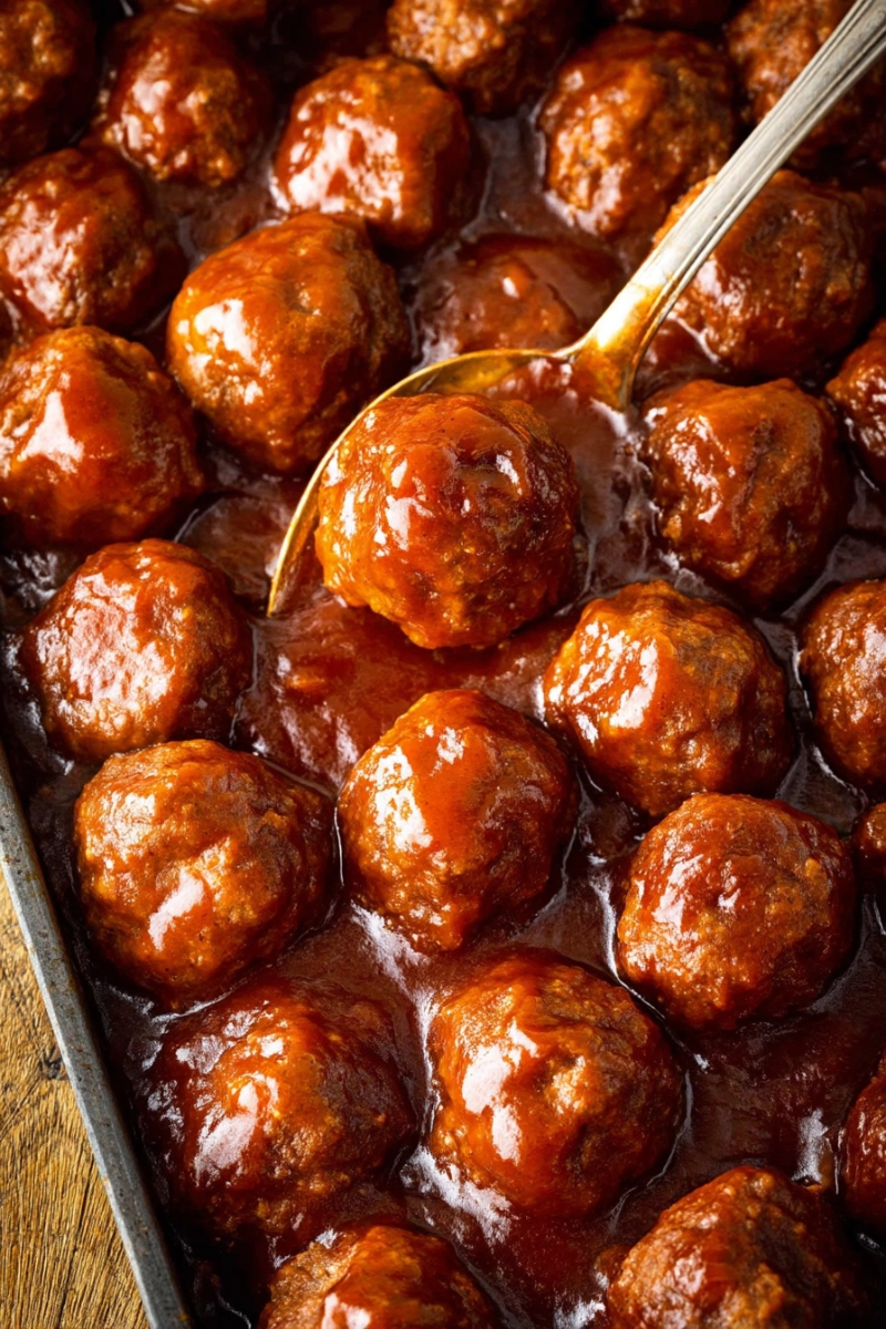 Sweet & Smoky BBQ Beef Meatballs Sweet & Smoky BBQ Beef Meatballs