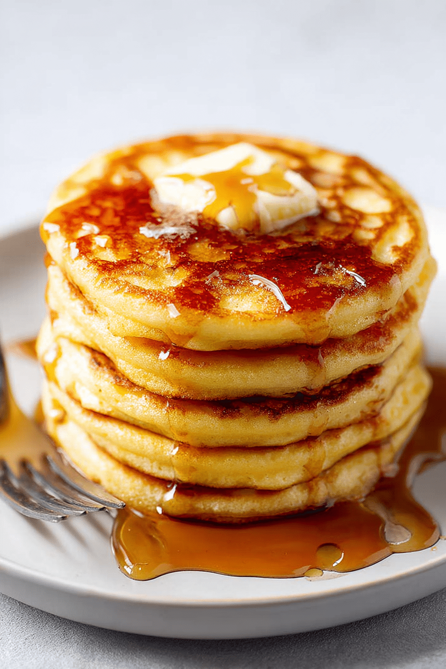 Cornmeal, flour, milk, eggs, butter, and baking powder flat lay