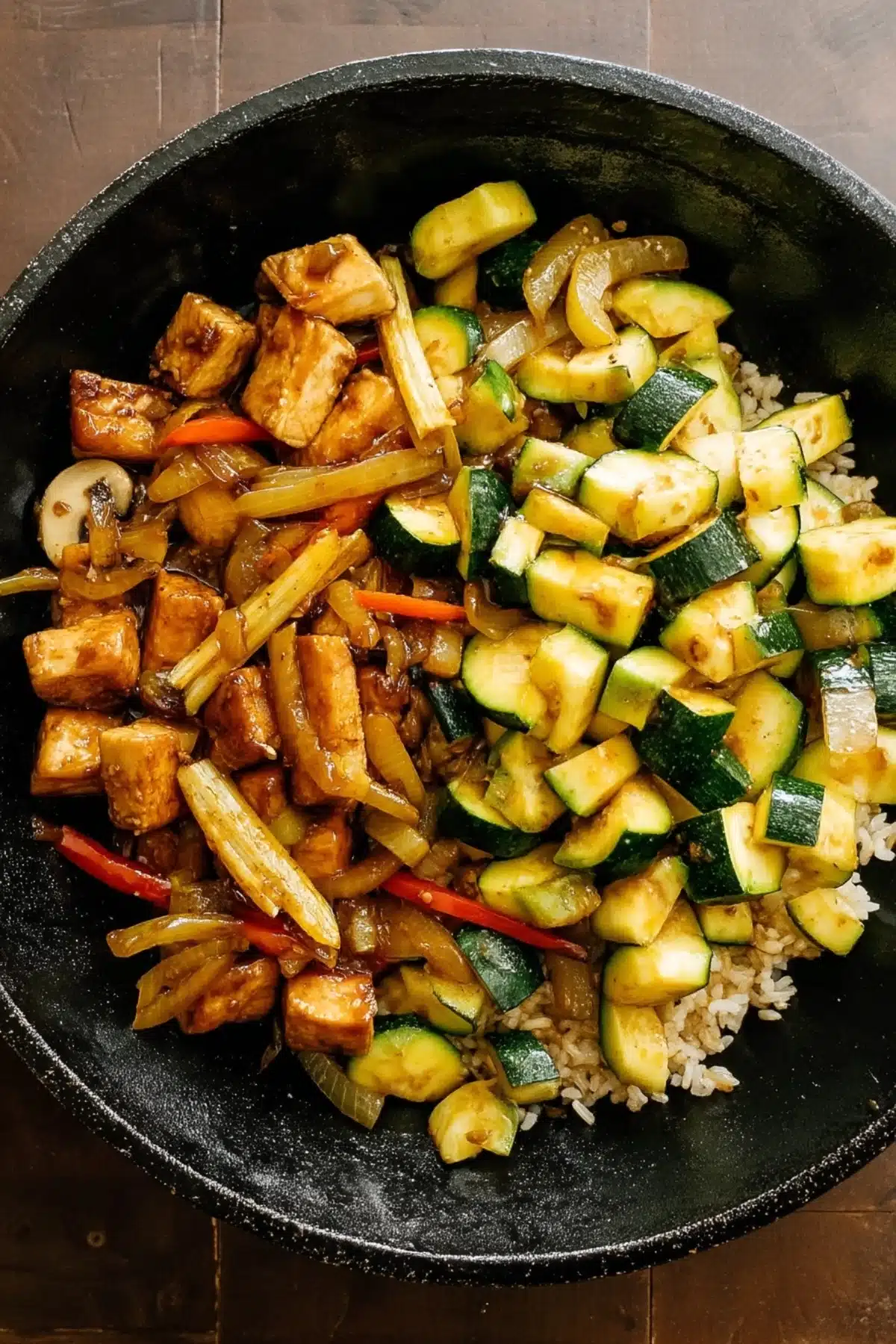 step-by-step-Japanese-hibachi-veggies step by step Hibachi Veggies in Cast Iron Skillet – Quick & Easy
