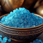 tasty card of blue salt trick recipe crystals