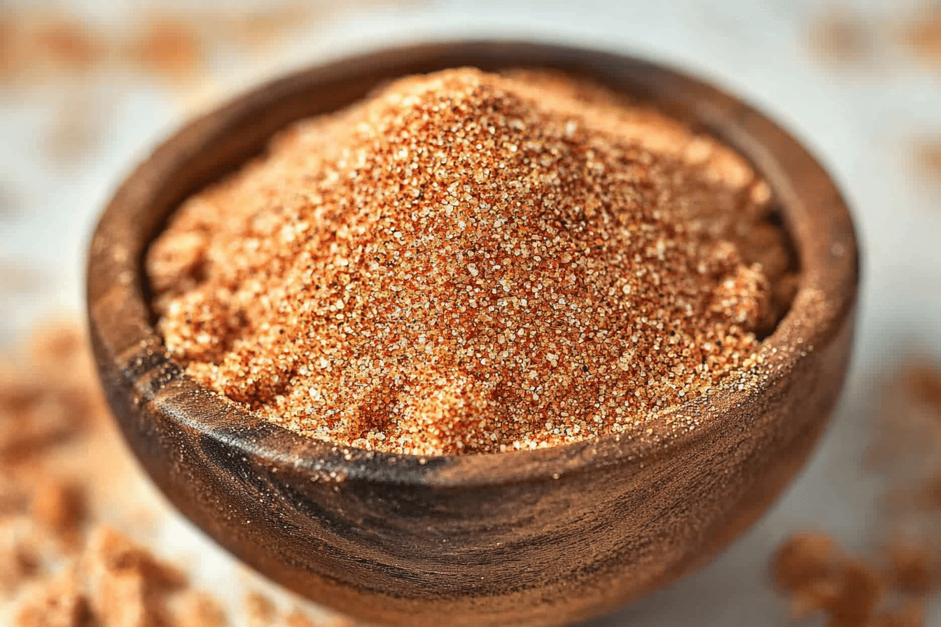 Homemade Hello Fresh Fry Seasoning in spice jar