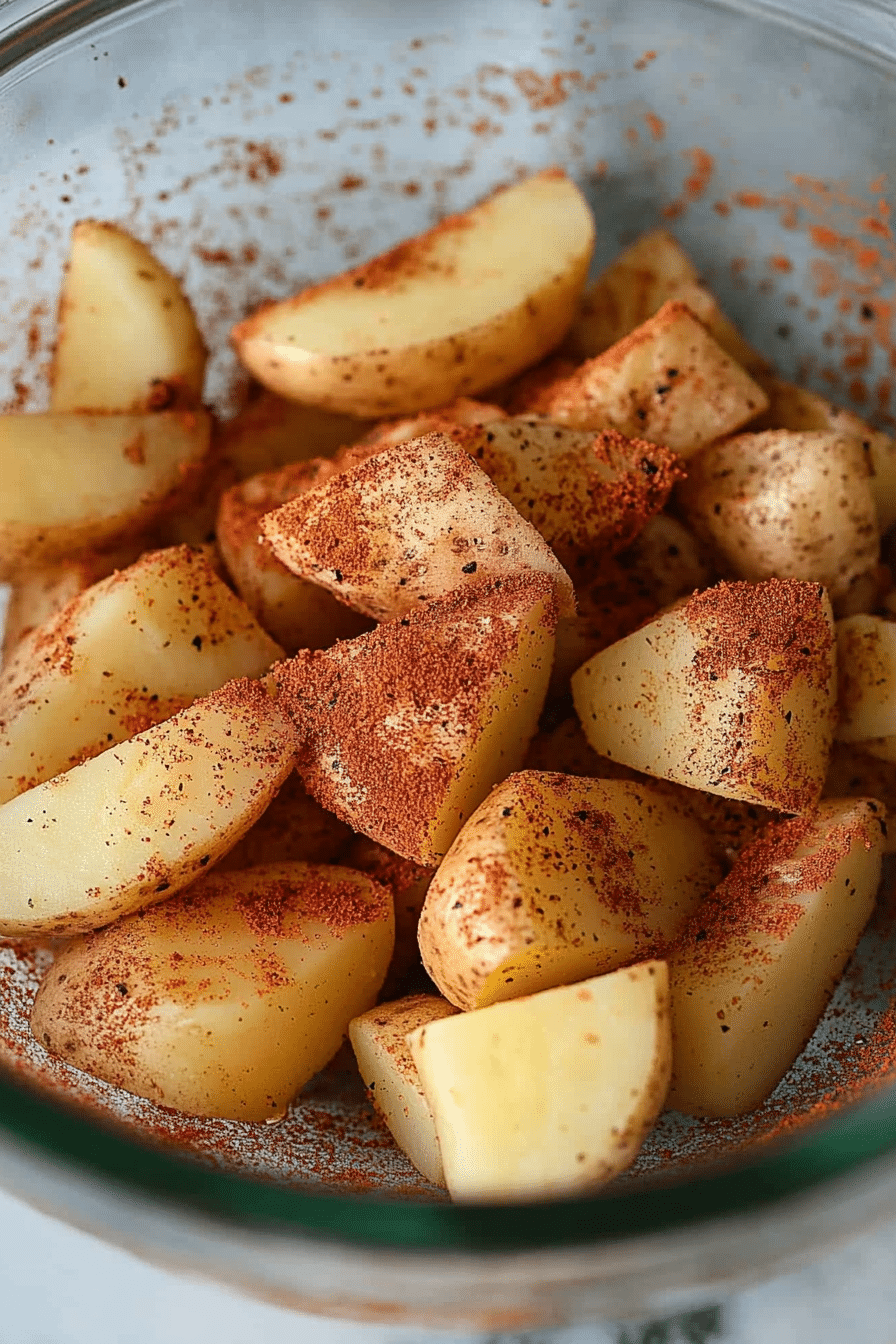 hello fresh fry seasoning homemade potatoes
