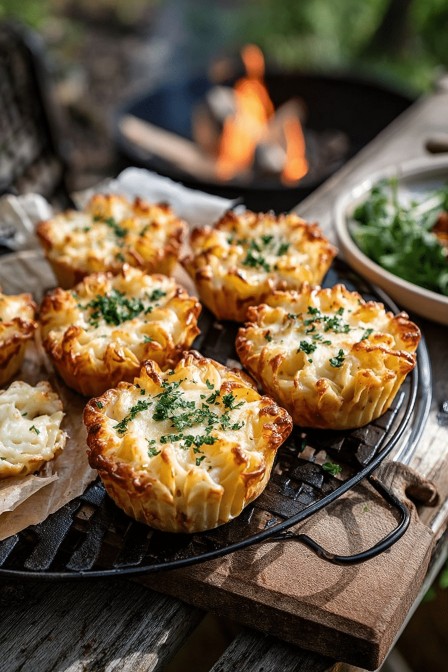Campfire Mac & Cheese Cups
