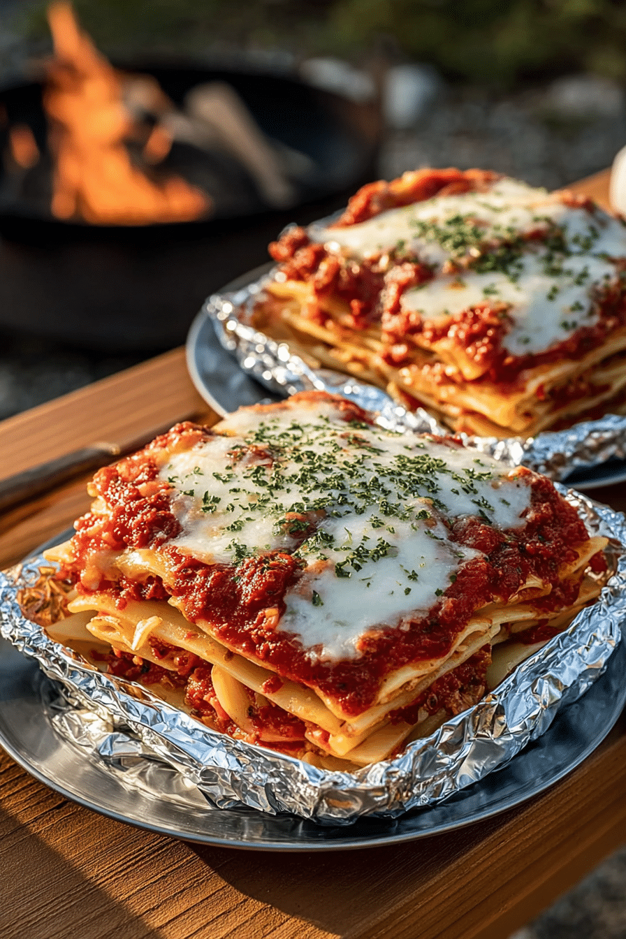 Baked Ziti Foil Packs