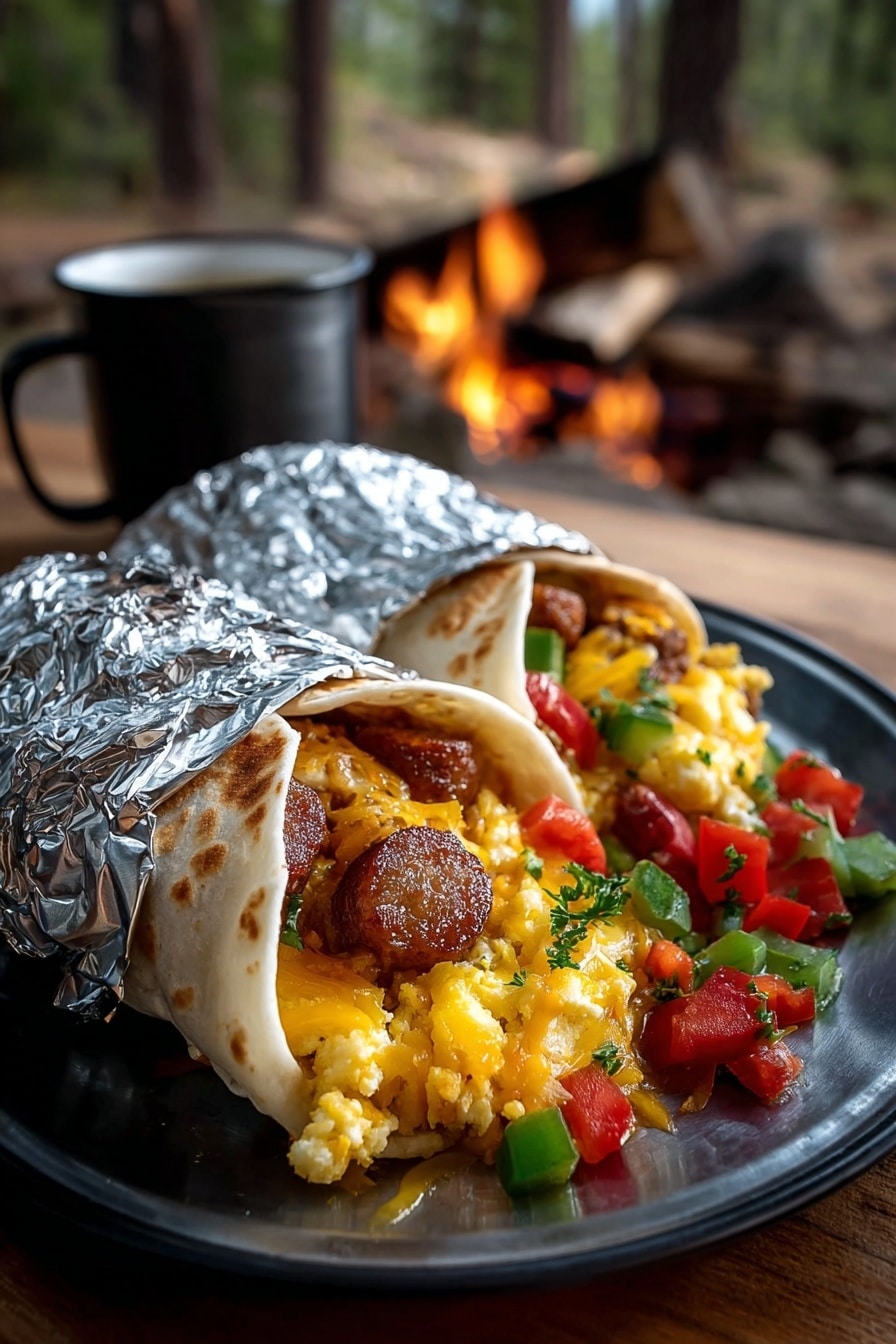 2. Breakfast Burritos (Freeze & Reheat)