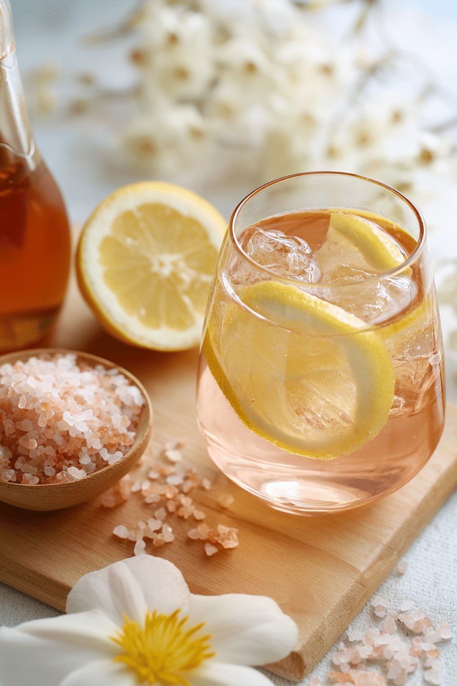 pink salt diet recipe with lemon and apple cider vinegar