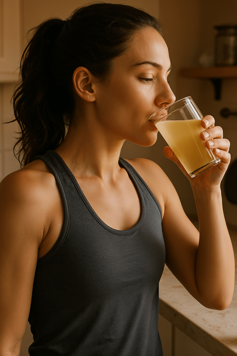 Four variations of natural Zepbound drink