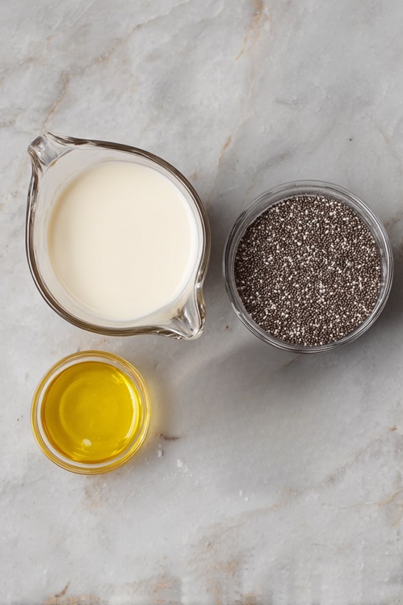 3 Ingredients to Make Chia Seed Pudding
