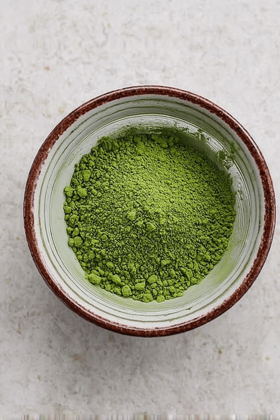 matcha chia pouder ingredients
